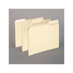 Esselte Pendaflex Corp. Cutless®/Watershed® File Folders, Letter, 1/3 Cut, Manila, 100/Box