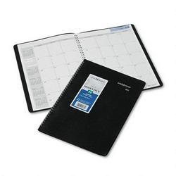 At-A-Glance DayMinder® 14 Month Planner, Ruled, 1 Month/Spread, 7 7/8x11 7/8, Black