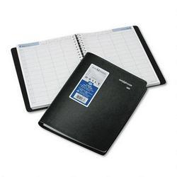 At-A-Glance DayMinder® 4 Person Daily Appointment Book, 7 7/8x11, Black