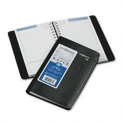 At-A-Glance DayMinder® Daily Appointment Book, 15 Minute Appointments, 4 7/8x8, Black
