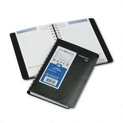 At-A-Glance DayMinder® Daily Planner, No Appointment Ruling, 4 7/8x8, Black