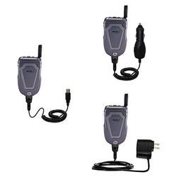 Gomadic Deluxe Kit for the Motorola Blend includes a USB cable with Car and Wall Charger - Brand w/