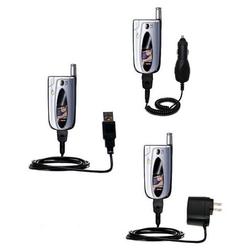 Gomadic Deluxe Kit for the Sanyo MM-5600 includes a USB cable with Car and Wall Charger - Brand w/ T