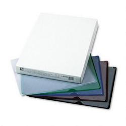 C-Line Products, Inc. Deluxe Vinyl Project Folders, Letter Size, Assorted Colors, 35/Box