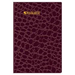 At-A-Glance Designer Appointment Book Ruled 1 Wk/Spread with Hourly Appts, 4 7/8 x 8, Black