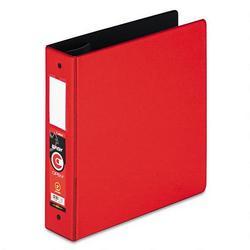 Cardinal Brands Inc. EasyOpen® Locking Round Ring Binder, Letter Size, 2 Capacity, Red