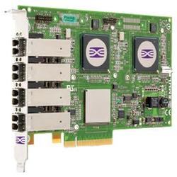 EMULEX Emulex LightPluse LPe11004 Fibre Channel Host Bus Adapter - 4 x LC - PCI Express 1.0 - 4Gbps