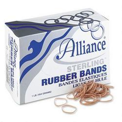 Alliance Rubber Ergonomically Correct Boxed Rubber Bands, Size 12, Approx. 3,400, 1 lb. Box