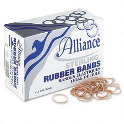 Alliance Rubber Ergonomically Correct Boxed Rubber Bands, Size 14, Approx. 3,100, 1 lb. Box