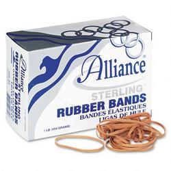 Alliance Rubber Ergonomically Correct Boxed Rubber Bands, Size 33, Approx. 850, 1 lb. Box