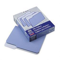 Esselte Pendaflex Corp. File Folders, Recycled, 2 Tone Lavender, Letter Size, Top Tab, 1/3 Cut, 100/Box