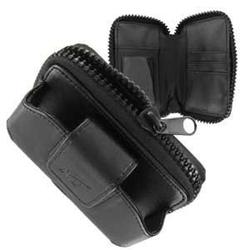 Wireless Emporium, Inc. Genuine Leather Horizontal Pouch with Wallet Organizer for Blackberry Curve 8330