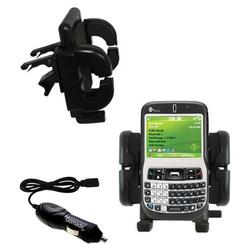 Gomadic HTC Dash Auto Vent Holder with Car Charger - Uses TipExchange