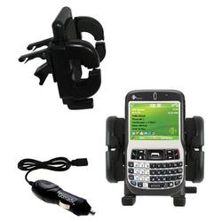 Gomadic HTC Excalibur Auto Vent Holder with Car Charger - Uses TipExchange