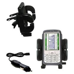 Gomadic HTC S720 Auto Vent Holder with Car Charger - Uses TipExchange
