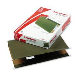 Esselte Pendaflex Corp. Hanging Box Bottom Folder with InfoPocket, Standard Green, Legal, 2 Cap., 25/Box