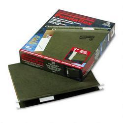 Esselte Pendaflex Corp. Hanging Box Bottom Folder with InfoPocket, Standard Green, Letter, 1 Cap., 25/Box