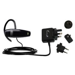 Gomadic International Wall / AC Charger for the BenQ hhb 535 - Brand w/ TipExchange Technology