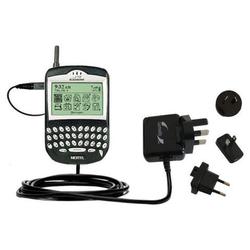 Gomadic International Wall / AC Charger for the Blackberry 6510 - Brand w/ TipExchange Technology