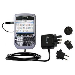 Gomadic International Wall / AC Charger for the Blackberry 8700c - Brand w/ TipExchange Technology