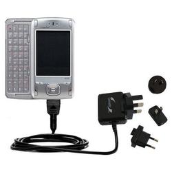 Gomadic International Wall / AC Charger for the Cingular 8125 - Brand w/ TipExchange Technology