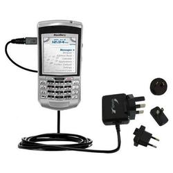 Gomadic International Wall / AC Charger for the Cingular Blackberry 7100g - Brand w/ TipExchange Tec
