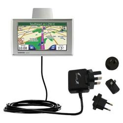 Gomadic International Wall / AC Charger for the Garmin Nuvi 780 - Brand w/ TipExchange Technology
