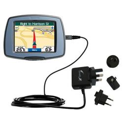 Gomadic International Wall / AC Charger for the Garmin StreetPilot C310 - Brand w/ TipExchange Techn