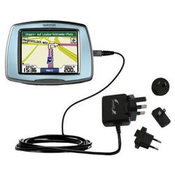 Gomadic International Wall / AC Charger for the Garmin StreetPilot C510 - Brand w/ TipExchange Techn
