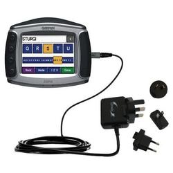 Gomadic International Wall / AC Charger for the Garmin Zumo 500 - Brand w/ TipExchange Technology