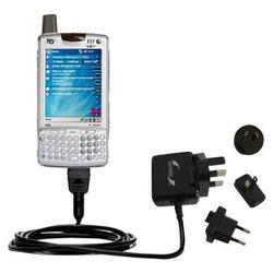 Gomadic International Wall / AC Charger for the HP iPAQ h6365 - Brand w/ TipExchange Technology