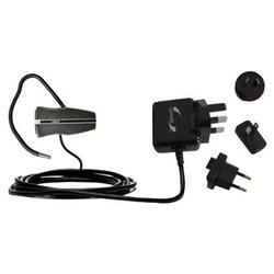 Gomadic International Wall / AC Charger for the Jabra JX10 - Brand w/ TipExchange Technology