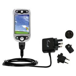 Gomadic International Wall / AC Charger for the Krome Navigator F1 - Brand w/ TipExchange Technology