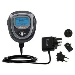 Gomadic International Wall / AC Charger for the Memorex MMP8564A - Brand w/ TipExchange Technology