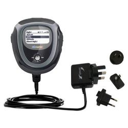 Gomadic International Wall / AC Charger for the Memorex MMP8567 - Brand w/ TipExchange Technology