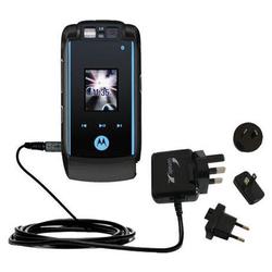 Gomadic International Wall / AC Charger for the Motorola KRZR MAXX - Brand w/ TipExchange Technology
