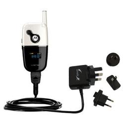 Gomadic International Wall / AC Charger for the Motorola V872 - Brand w/ TipExchange Technology