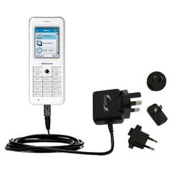 Gomadic International Wall / AC Charger for the Netgear Skype Phone SPH101 - Brand w/ TipExchange Te