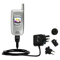 Gomadic International Wall / AC Charger for the Samsung SCH-A530s - Brand w/ TipExchange Technology