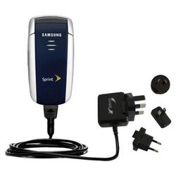 Gomadic International Wall / AC Charger for the Samsung SCH-A560 - Brand w/ TipExchange Technology
