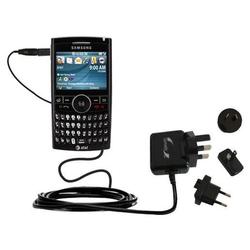 Gomadic International Wall / AC Charger for the Samsung SGH-i617 - Brand w/ TipExchange Technology