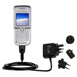 Gomadic International Wall / AC Charger for the Sony Ericsson K300a - Brand w/ TipExchange Technolog