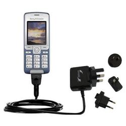Gomadic International Wall / AC Charger for the Sony Ericsson K310i - Brand w/ TipExchange Technolog