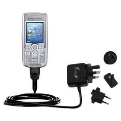 Gomadic International Wall / AC Charger for the Sony Ericsson K700c - Brand w/ TipExchange Technolog