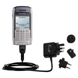 Gomadic International Wall / AC Charger for the Sony Ericsson P900 - Brand w/ TipExchange Technology