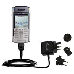 Gomadic International Wall / AC Charger for the Sony Ericsson P908 - Brand w/ TipExchange Technology