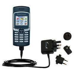 Gomadic International Wall / AC Charger for the Sony Ericsson T292a - Brand w/ TipExchange Technolog