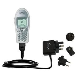 Gomadic International Wall / AC Charger for the Sony Ericsson T60i - Brand w/ TipExchange Technology