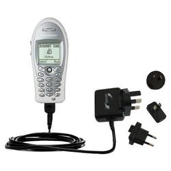 Gomadic International Wall / AC Charger for the Sony Ericsson T61es - Brand w/ TipExchange Technolog