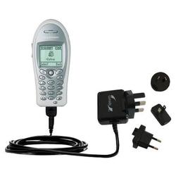 Gomadic International Wall / AC Charger for the Sony Ericsson T61z - Brand w/ TipExchange Technology